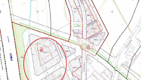 Venta de suelo urbanizable residencial por 173.000 de 2.021m en cvillareal y calle la mota, Burriana