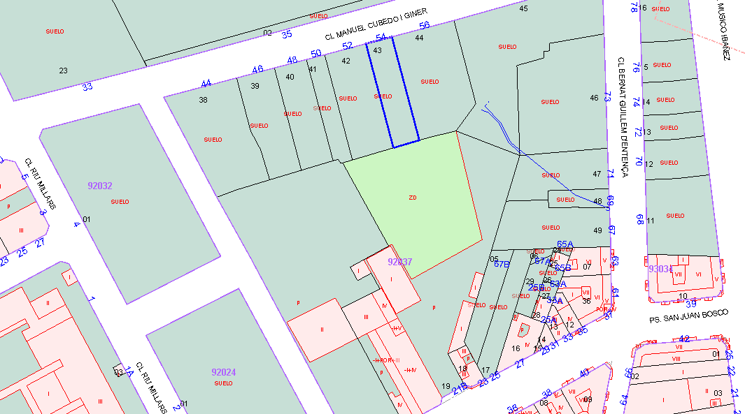 Compra tu suelo urbano residencial en calle unidad de ejecucin b-2 parcela h-manuel cubedo i giner 54 Burriana por 32000 con 310m