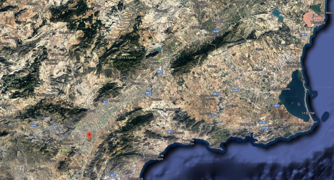 No Urbanizable Rstico en venta  en  Los Abades Lorca Murcia