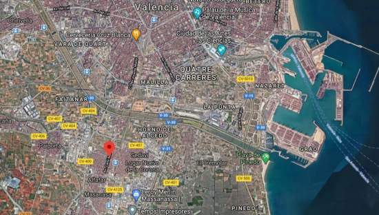 Urbano (Solar) en venta  en Calle Cami Nou, Benetússer, Valencia