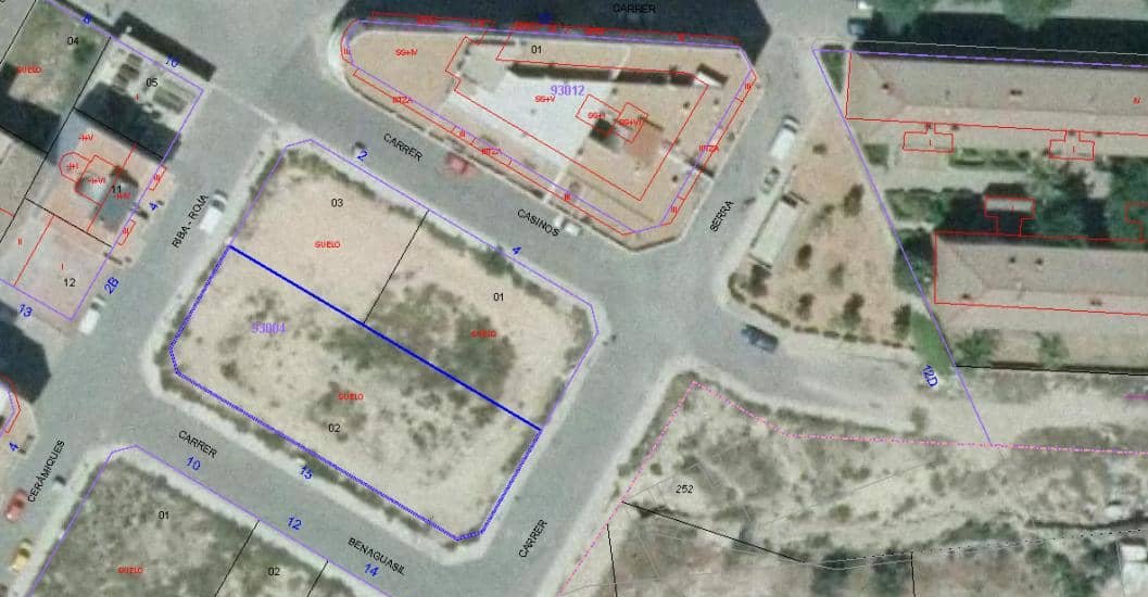 Urbano Solar en venta  en Calle Benaguacil Riba-Roja De Tria Valencia