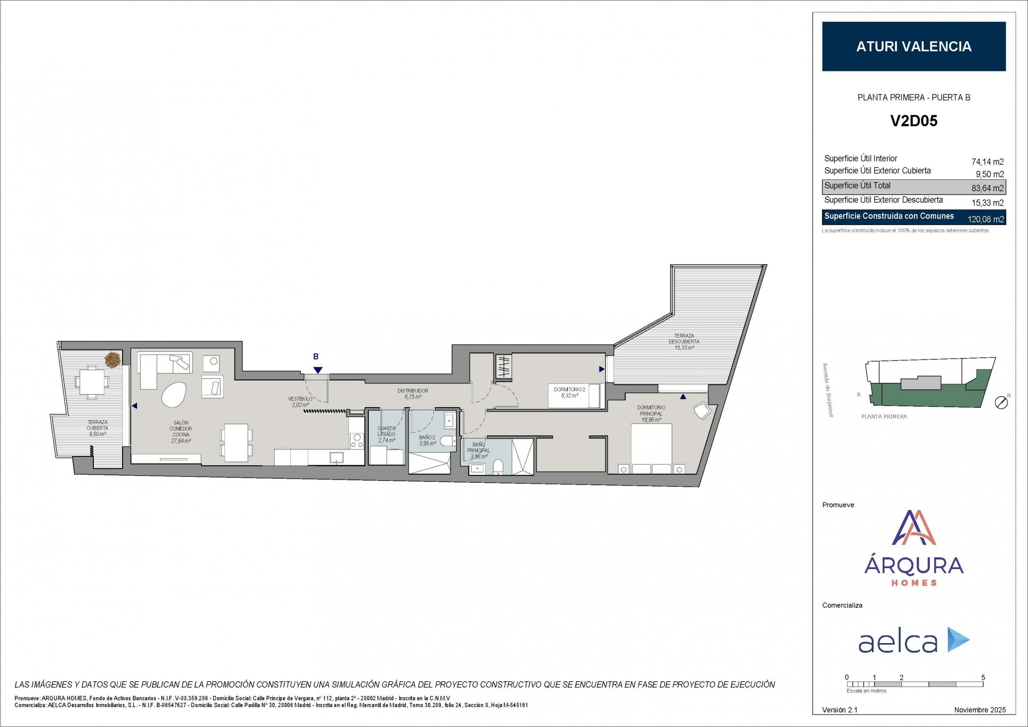 Piso en venta en Marchalenes, Valencia