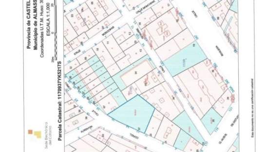 Urbano Solar en venta  en Calle Corell Almazora Castelln