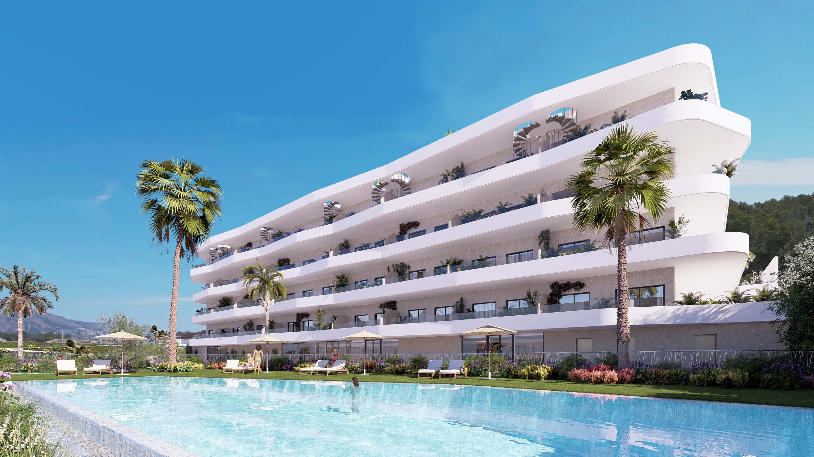 Apartamento en venta en La Nucia, Alicante