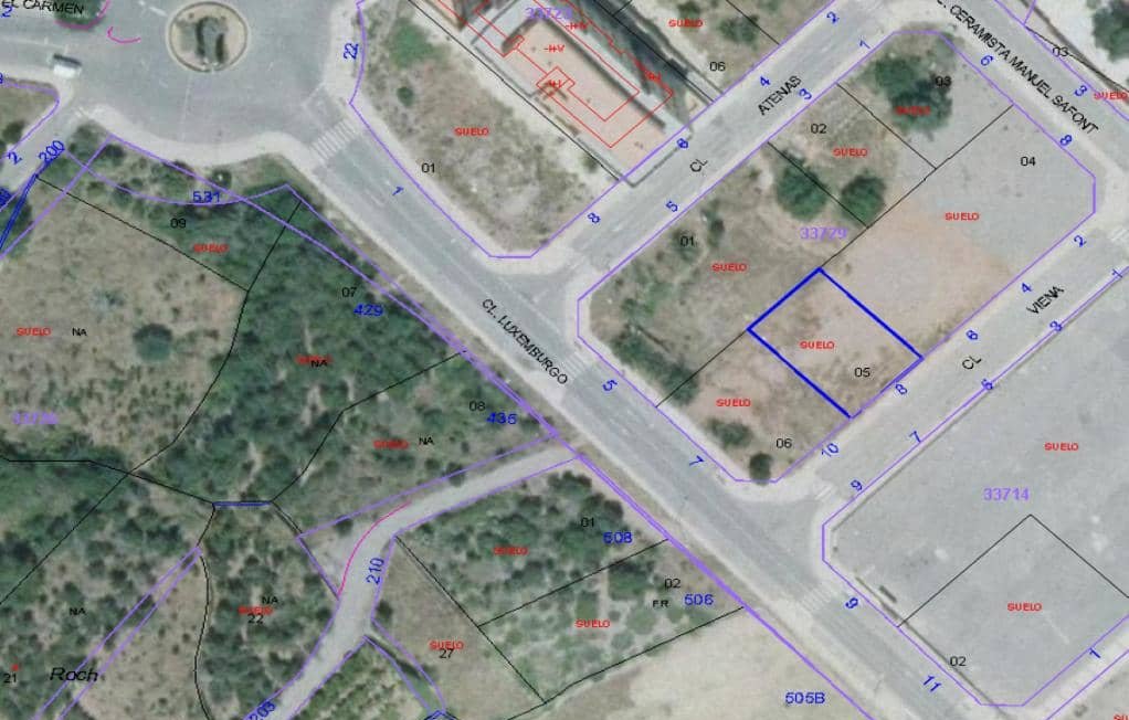Urbano Solar en venta  en Calle Viena Onda Castelln