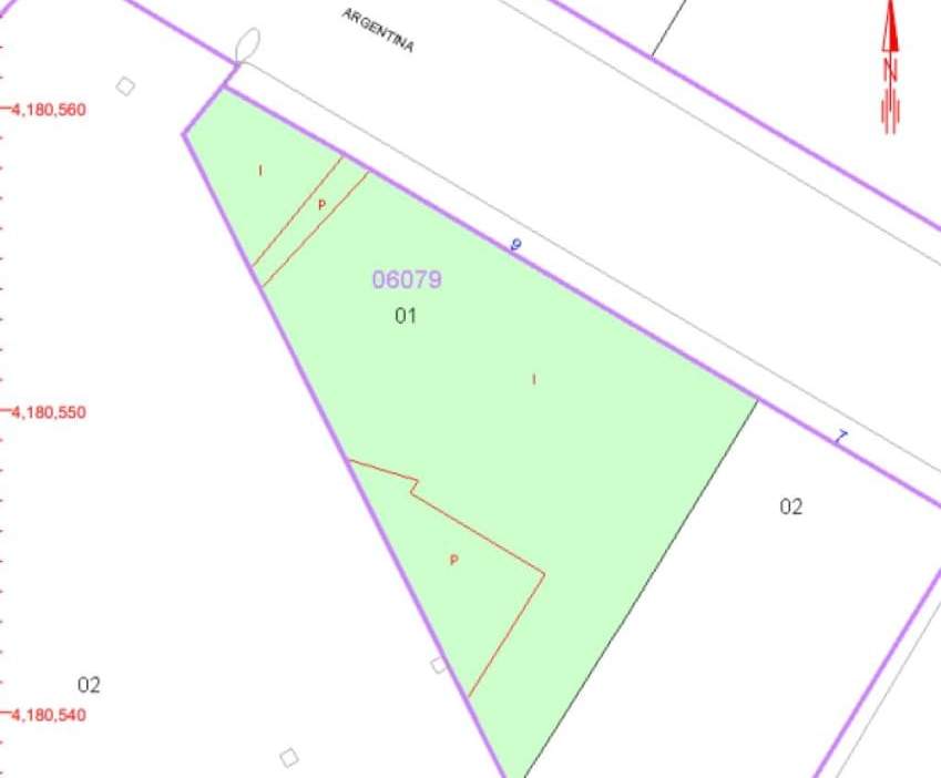 Urbano Solar en venta  en Calle Argentina Totana Murcia