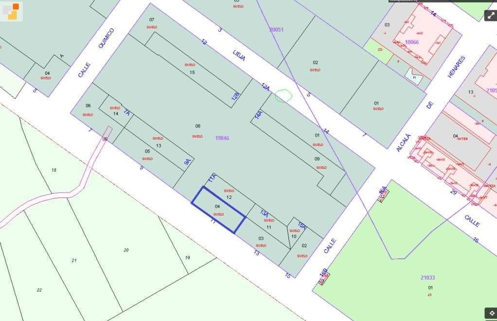 Urbano Solar en venta  en Calle Alcala De Henares Elda Alicante