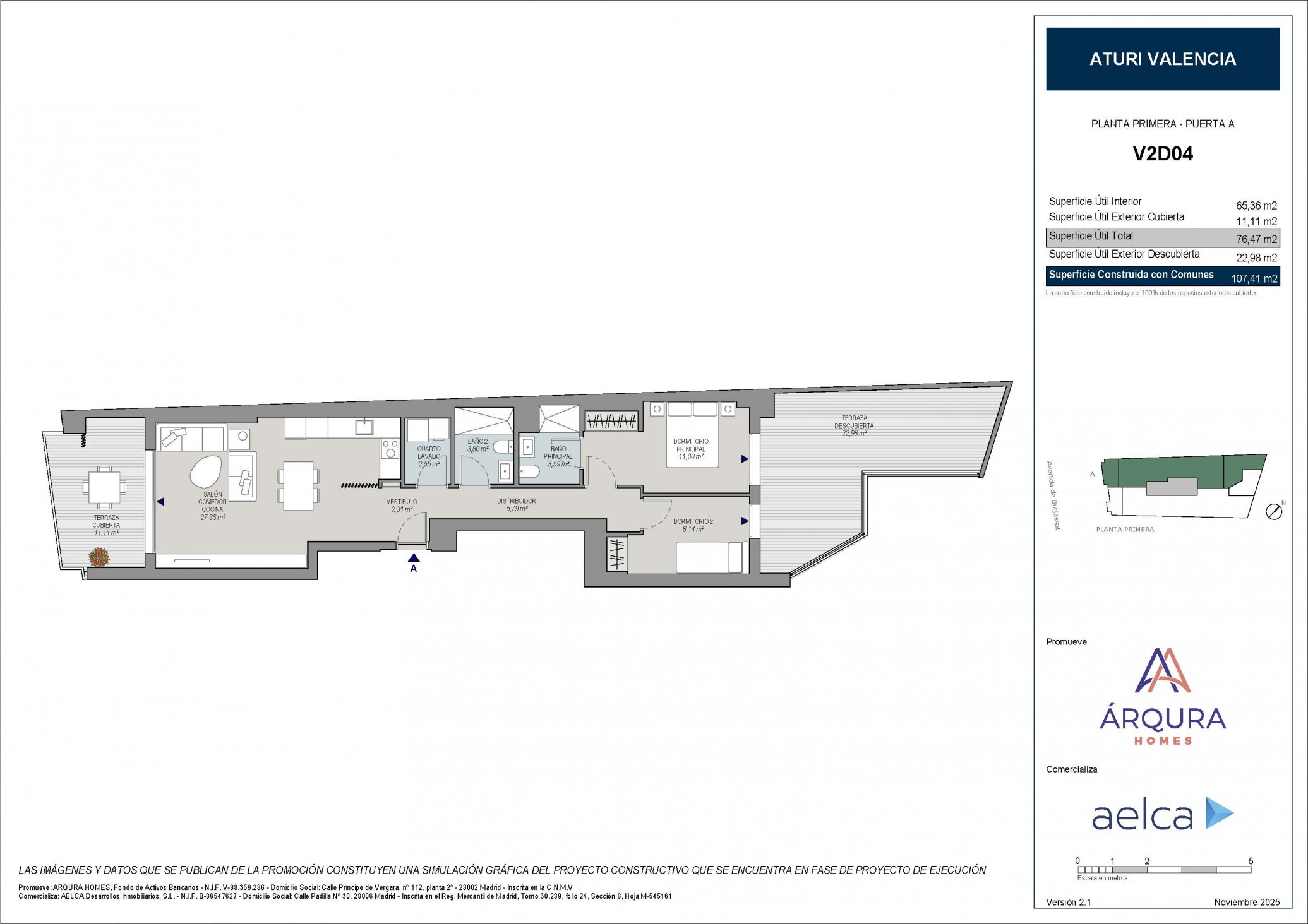 Piso en venta en Marchalenes, Valencia