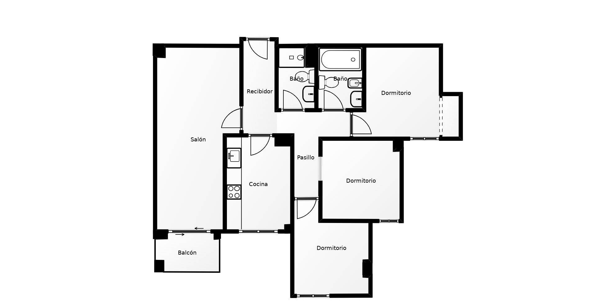 Piso En Venta En De Vicent Girones Mora, Ontinyent