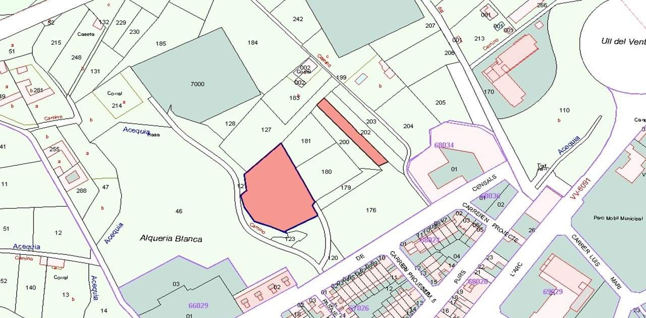 Urbanizable Programado en venta  en Calle Censals De Llria Valencia