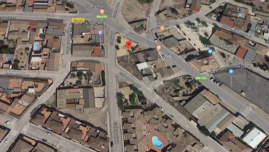 Urbano Solar en venta  en Calle Peceras Cartagena Murcia