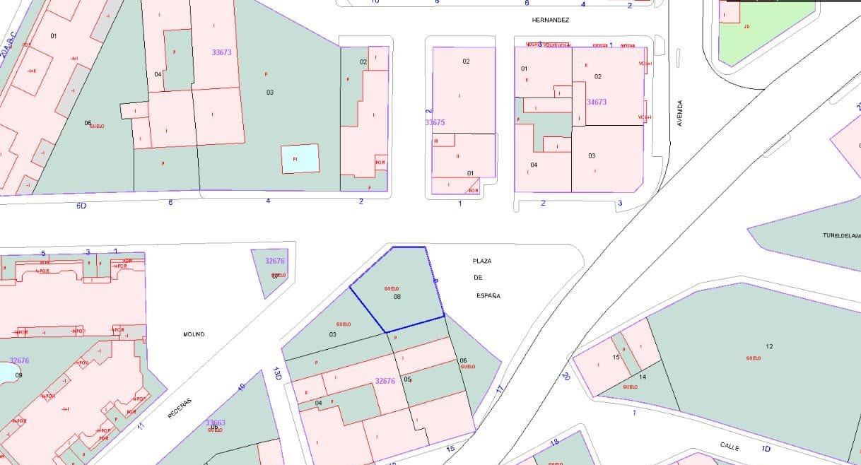 Urbano Solar en venta  en Calle Peceras Cartagena Murcia