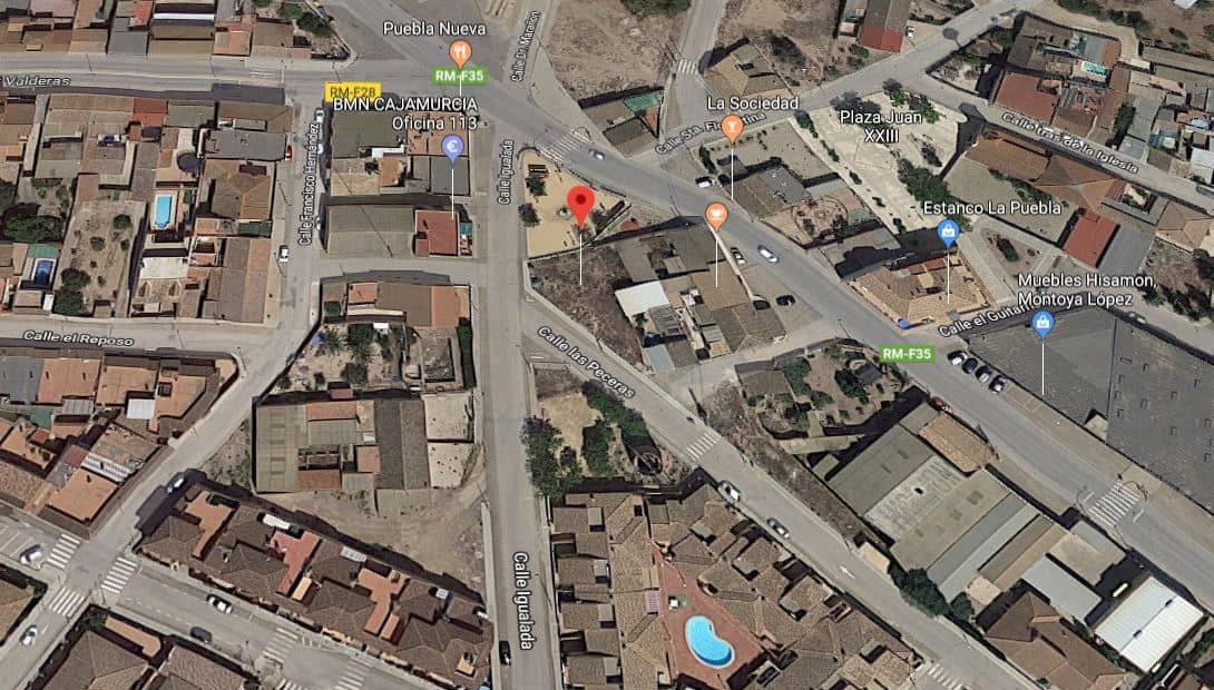 Urbano Solar en venta  en Calle Peceras Cartagena Murcia