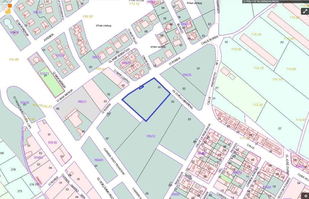 Urbanizable Programado en venta  en Calle Vicario Camarena La Pobla De Vallbona Valencia