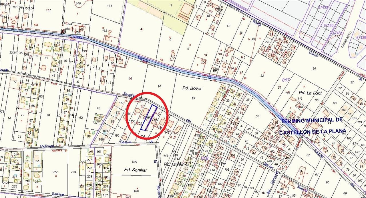 Finca rstica a la venta en calle partida de la molinera Castelln de la PlanaCastell de la Plana por 41000 de 1626m