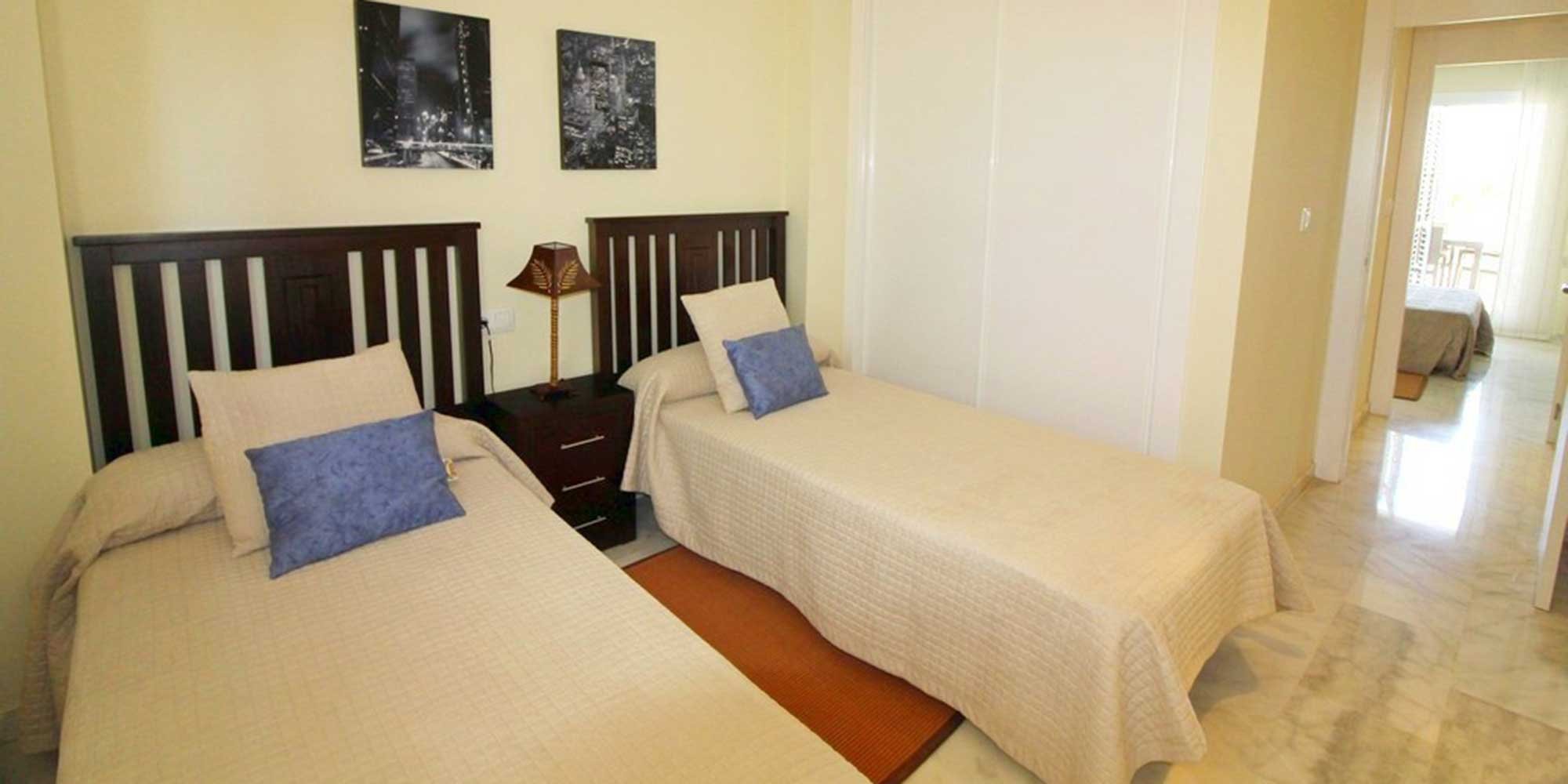 Los Olivos Hacienda del Álamo Hotel & Spa Golf Resort habitación dos camas