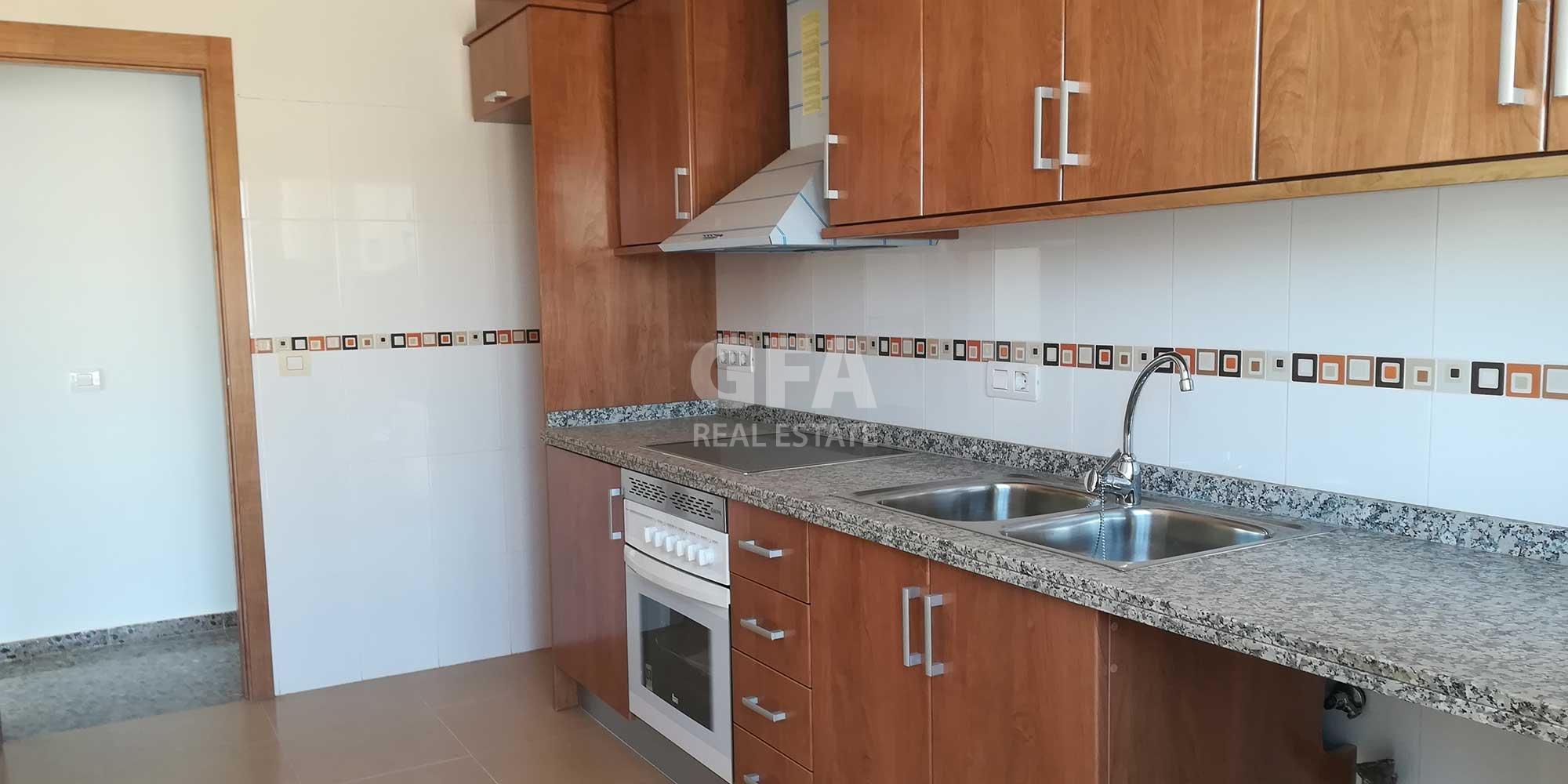 Alquiler piso obra nueva en Torreblanca cocina